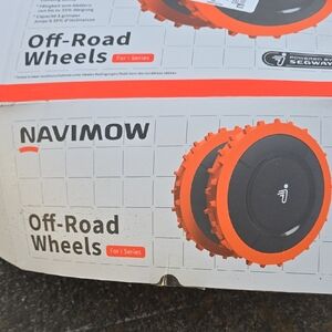Segway Navimow Traction Wheels, Cleated Wheels, Rough Terrain Kit, Robust Wheels